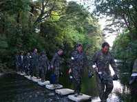 Off to paintball game