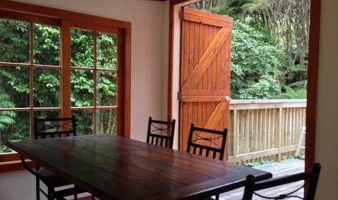 Dining Room and Deck