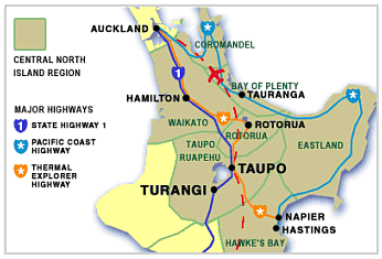 Thermal Explorer Highway Map