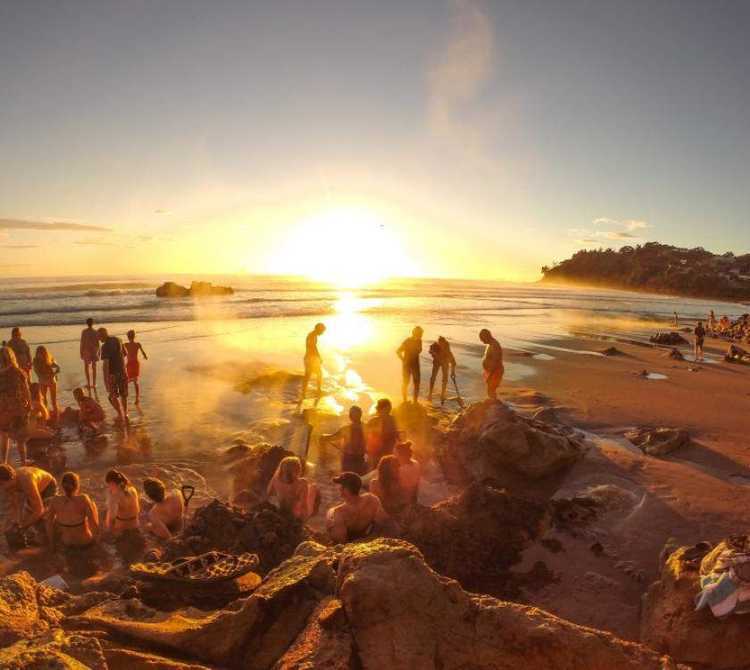 Sunrise at Hot Water Beach copy