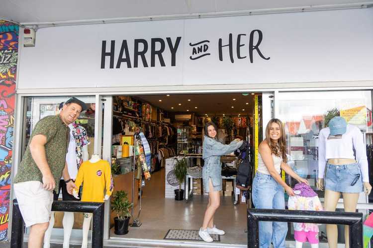 Retail Shopping Harry and Her