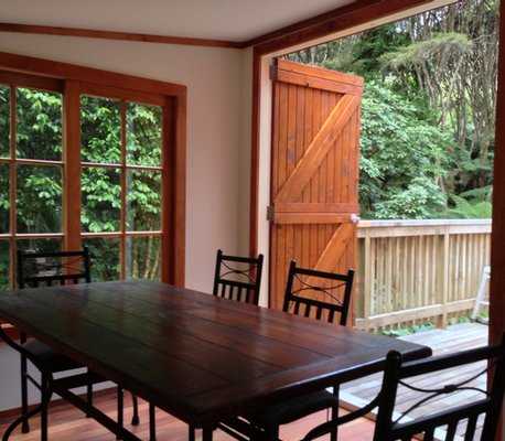 Dining Room and Deck